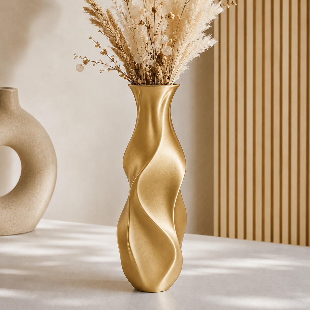 Skulptur-Vase Abstract